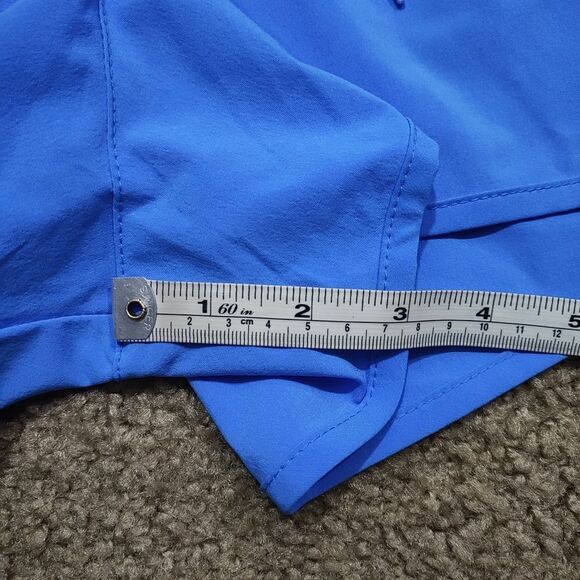 Columbia Omni-Shade Women's Bogata Bay Stretch Shorts Blue XL -Q - Picture 5 of 9